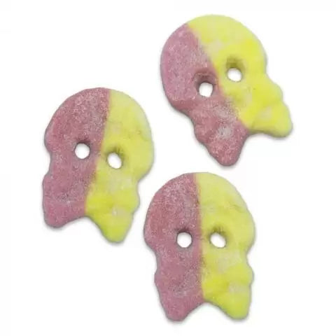 Sour Raspberry and lemon Skulls bubs