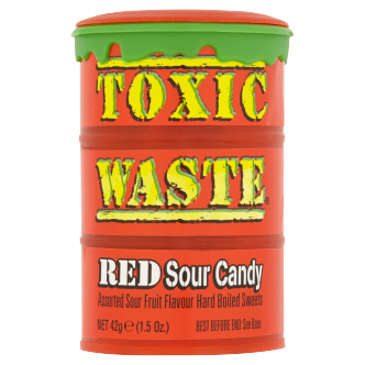 Toxic waste barrel