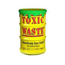 Toxic waste yellow