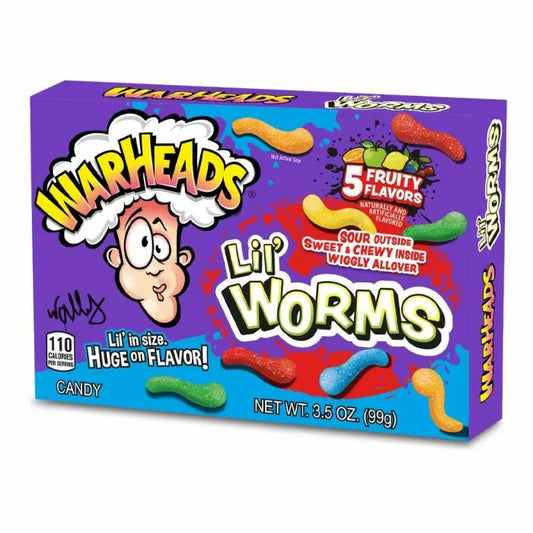 Warheads Lil' Worms Theatre Box